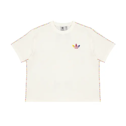 Adidas Originals T Shirt Unisex Jade White