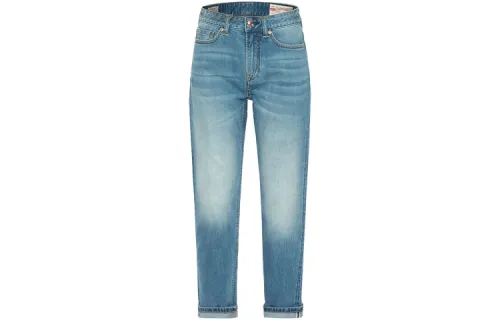 EVISU Jeans Women's Denim Blue Moderate Slim Fit Pants