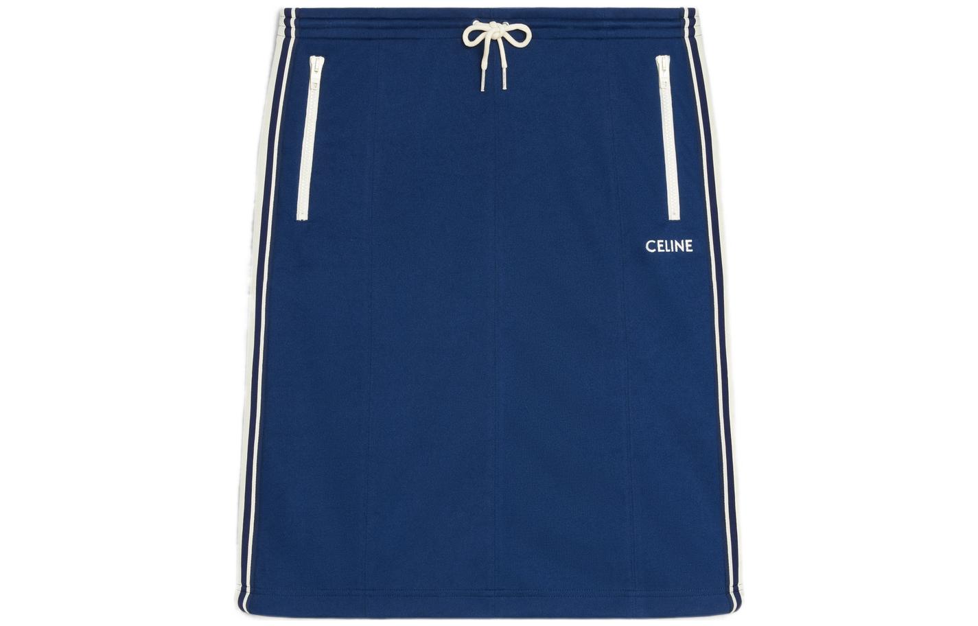 Женская футболка CELINE SS22 (синяя)
