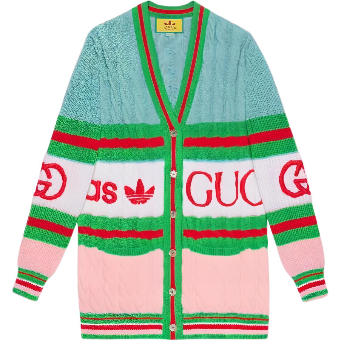Женское худи Gucci x adidas originals (синее)