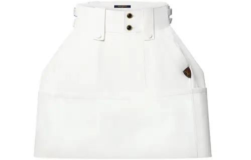 LOUIS VUITTON Exaggerated Mini Skirt