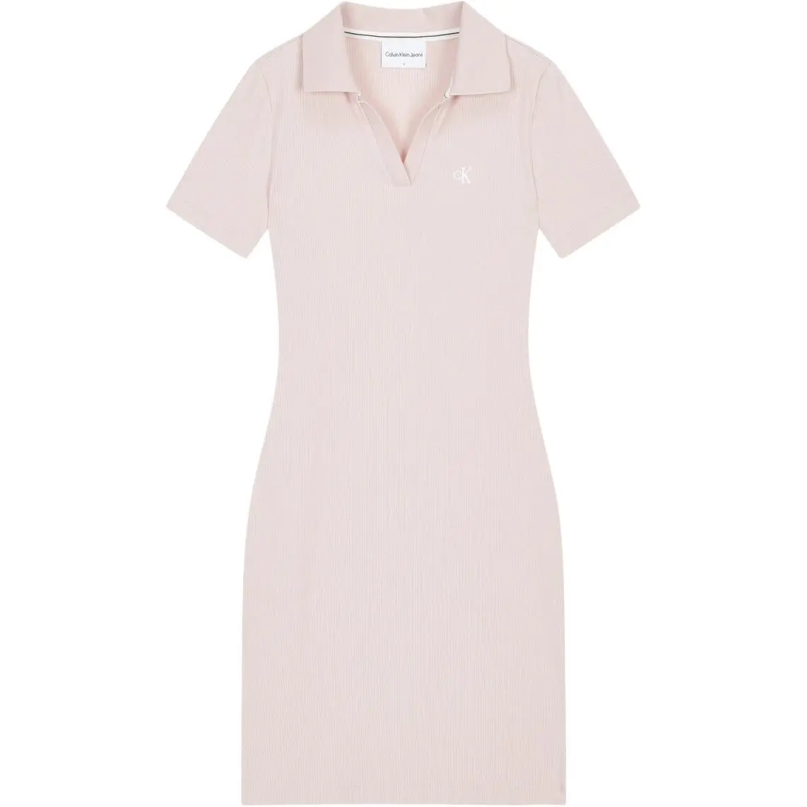 CALVIN KLEIN Short Sleeved Dress Women's Pink