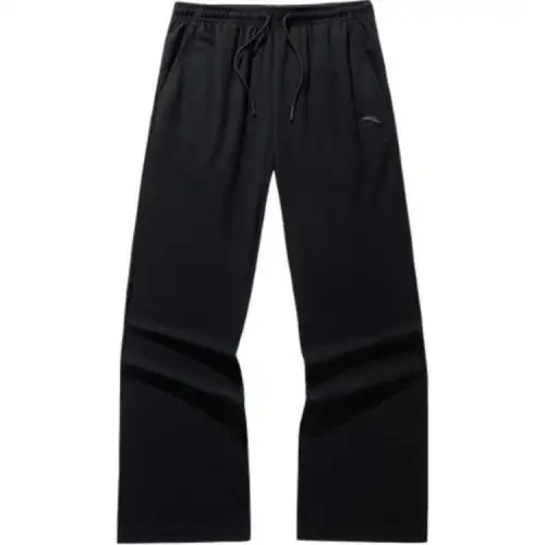 Anta Life Collection Knitted Sweatpants Women's Basic Black