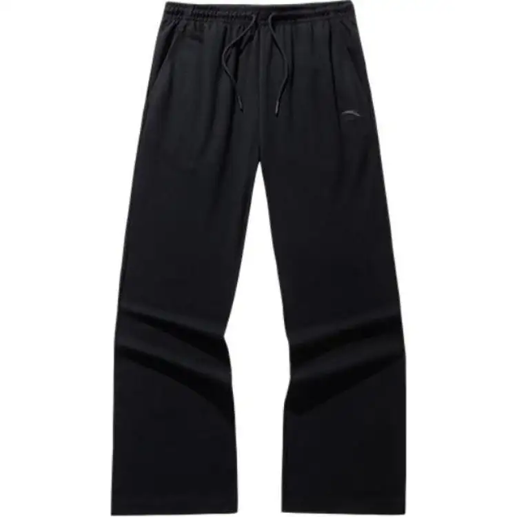 Anta Life Collection Knitted Sweatpants Women's Basic Black
