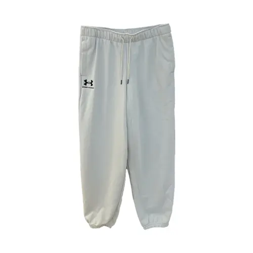 Under Armour Rival Knitted Sweatpants Women's Gray White