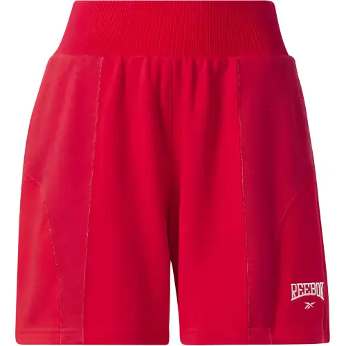 Reebok Classics Varsity High Rise Rib Shorts Casual Shorts Women's Vector Red