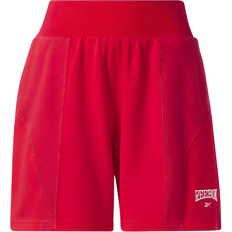 Reebok Classics Varsity High Rise Rib Shorts Casual Shorts Women's Vector Red