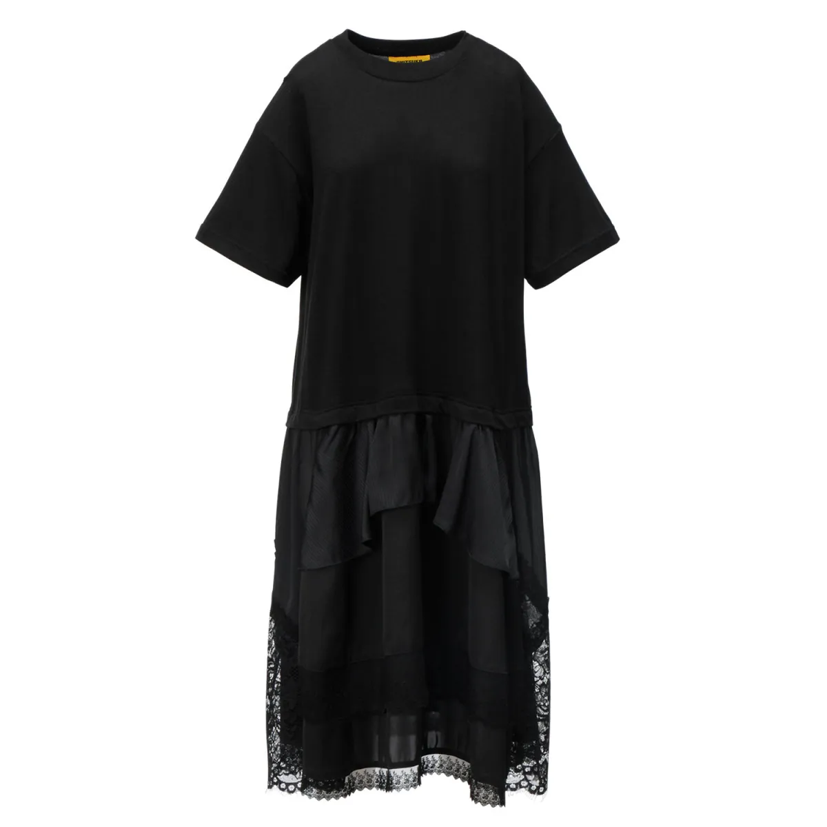 Onitsuka Tiger SS25 WS DRESS Short Sleeved Dress Women's Black