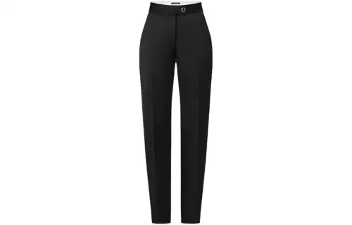 LOUIS VUITTON 1AC4DV Jewel Button Tuxedo Pants