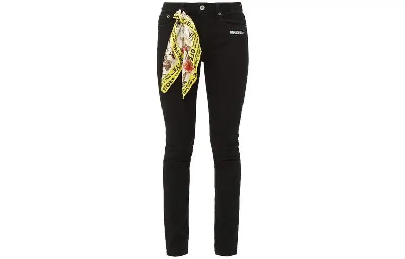 OFF-WHITE skinny leg jeans