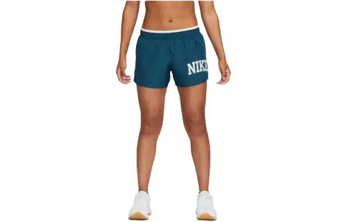 Nike Dri FIT Swoosh Run Casual Shorts Women's Blue
