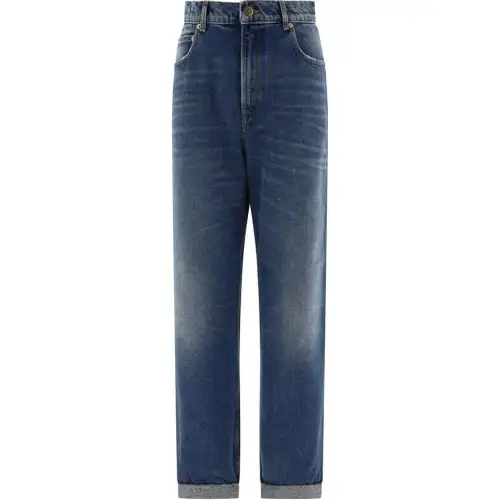 Golden Goose Deluxe Brand Kim Logo Patch Jeans