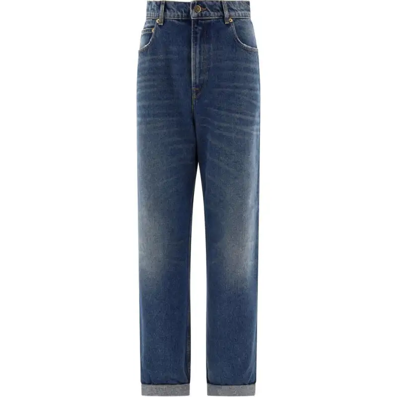 Golden Goose Deluxe Brand Kim Logo Patch Jeans