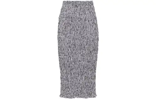 MIU MIU SS22 Casual Long Skirt Women's Gray