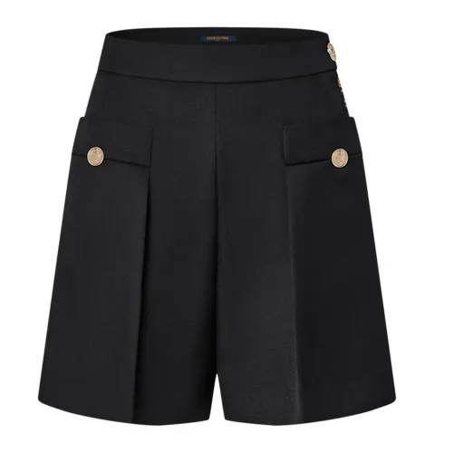 LOUIS VUITTON Gabardine Pocket Shorts
