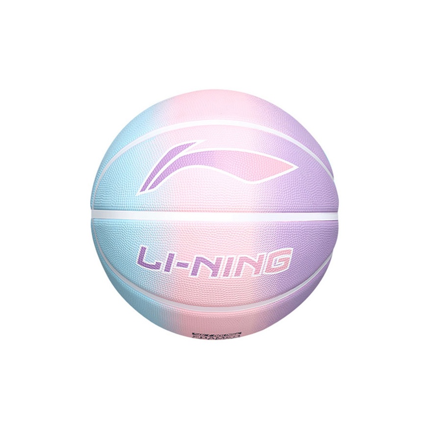 Li Ning Foamed Rubber Basketball Size 5 7 Size Training Competition Unisex China Mainland Version
