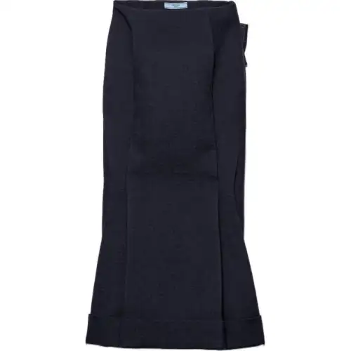 PRADA Deconstructed Midi Skirt