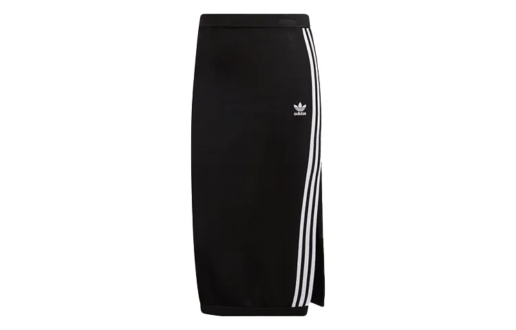 Adidas Originals Casual Long Skirt Women's Black