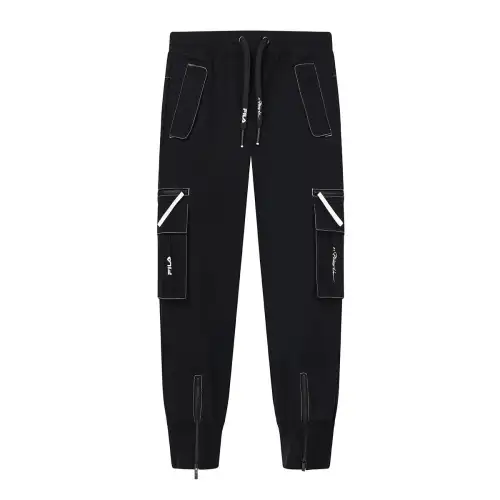 FILA Knitted Sweatpants Women's Jet Black