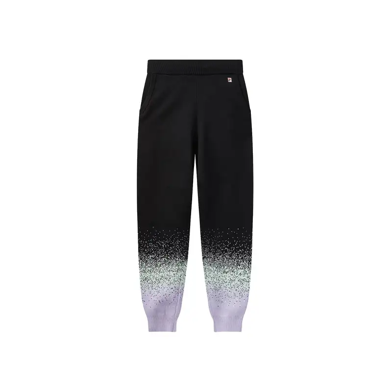 FILA Knitted Sweatpants Women's Jet Black