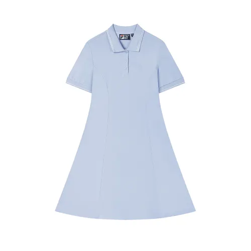 FILA Short Sleeved Dress Women's Brenna Blue