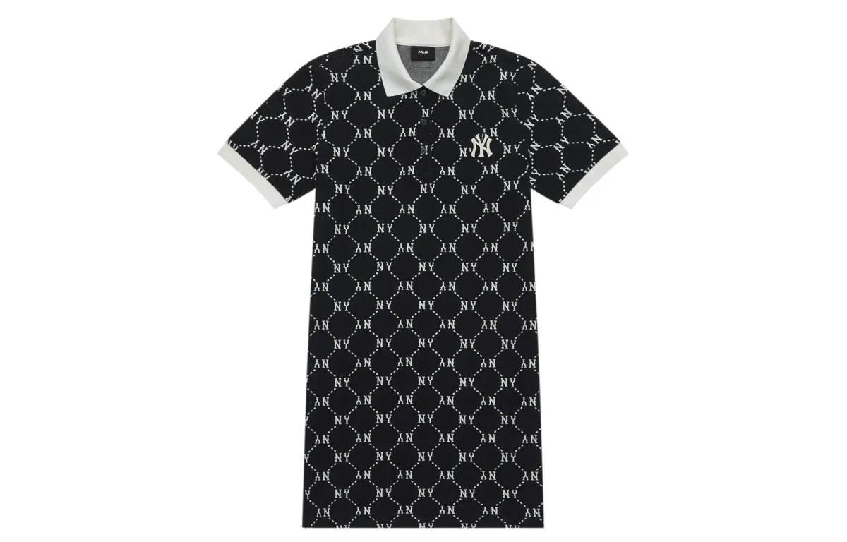 MLB New York Yankees SS24 Short Sleeved Dress Women's Black