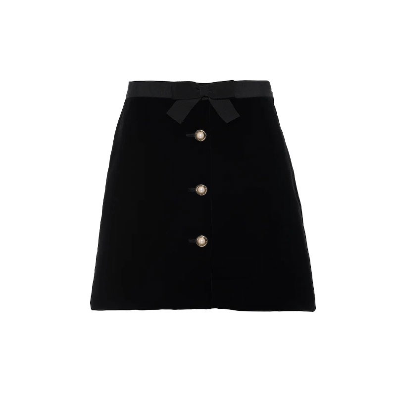 Женская юбка MIU MIU Skirt (черная)