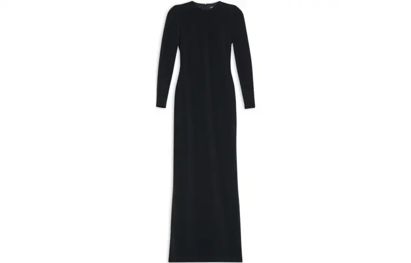 Balenciaga Crewneck Maxi Dress