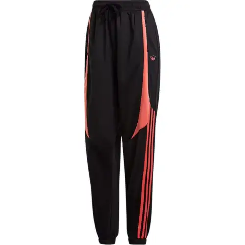Adidas Originals TRACK PANT Knitted Sweatpants Women's Black/Orange Red
