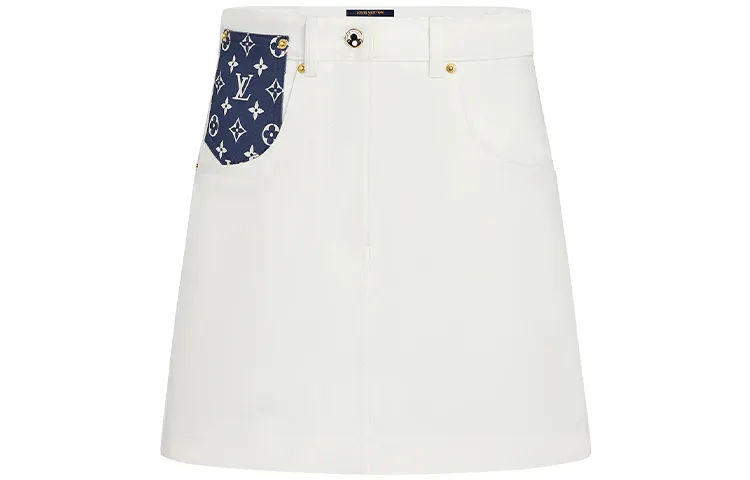 LOUIS VUITTON FW20 Casual Short Skirts Women's White