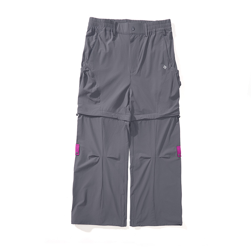 NOTHOMME Monterest instant mountain outdoor Scotchgard moisture-wicking removable long shorts loose straight overalls for women