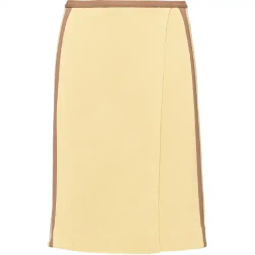 MIU MIU SS21 Casual Long Skirt Women's Honey