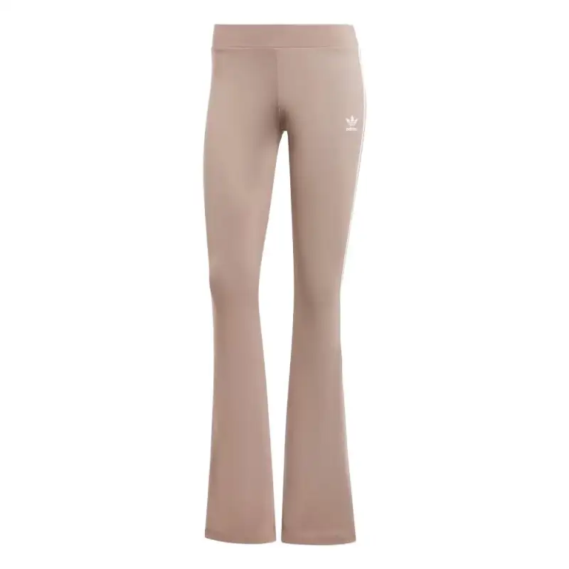 Adidas Women's Flared Leggings Trace Brown