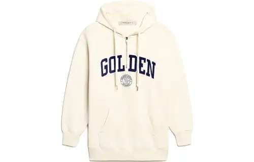 Golden Goose Deluxe Brand Drawstring Long Hoodie