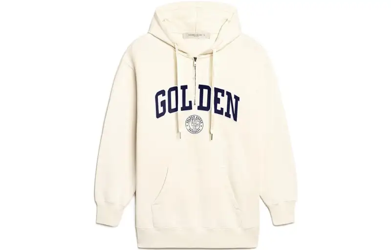 Golden Goose Deluxe Brand Drawstring Long Hoodie