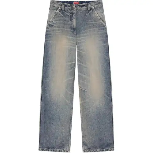 Kenzo low-rise wide-leg jeans