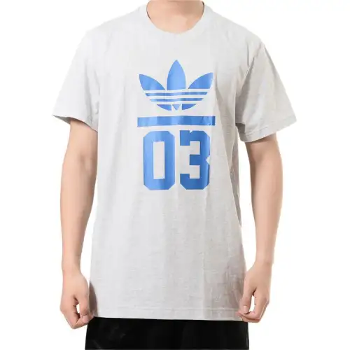 Adidas Originals T Shirt Men's Gray