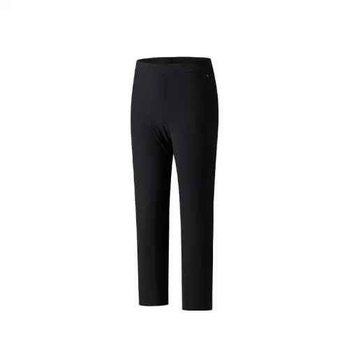 Anta Champion All Weather Collection Knitted Sweatpants Women's Basic Black