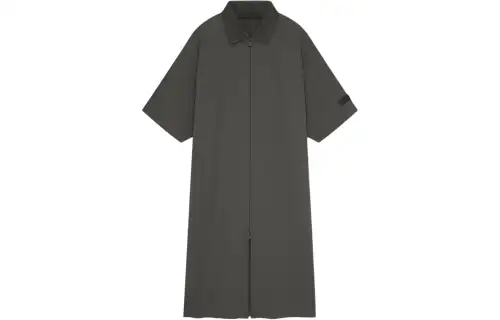 Fear Of God Essentials Women's Fullzip Polo Dress Ink