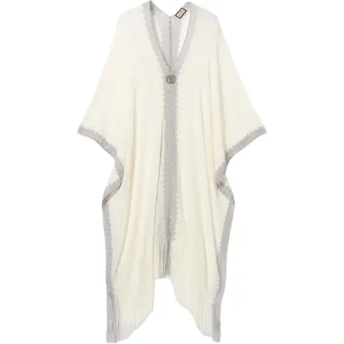 GUCCI Long Sleeved Dress Women's Ivory White