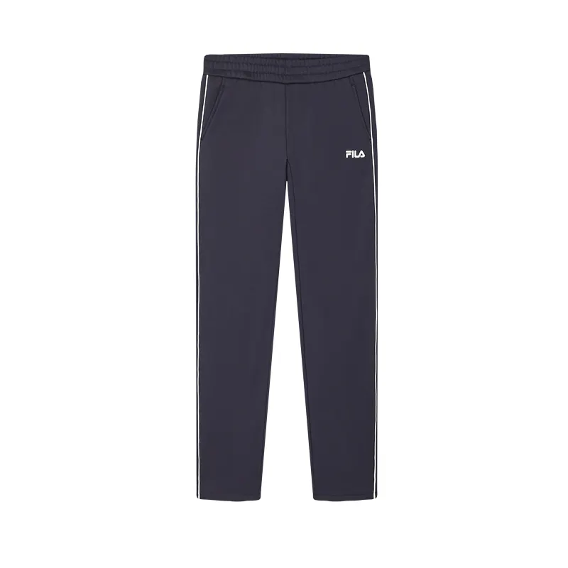 FILA Lifestyle ORIGINALE Collection, Comfortable Casual Fleece Lined Straight Fit Thermal Knitted Sweatpants Women's