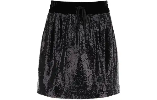 MIU MIU Casual Short Skirts Women's Black Short Other