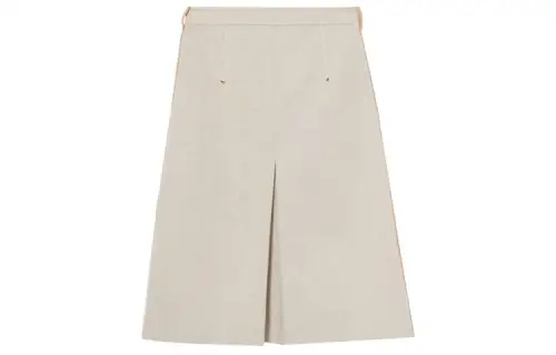 Burberry pleated skirt