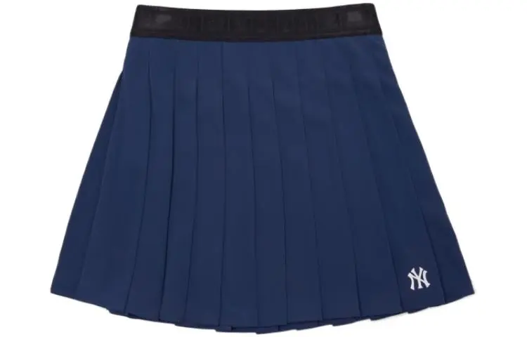 MLB New York Yankees Casual Short Skirts Women's Marine Blue