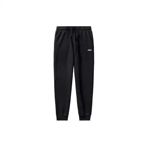 FILA Knitted Sweatpants Women's Black 013