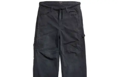 Balenciaga Jeans Women's Black Moderate Straight Fit Pants