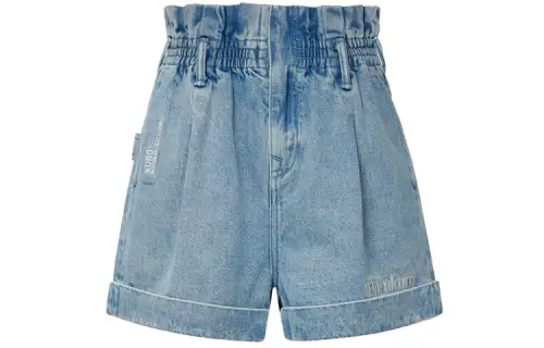 EVISU Denim Shorts Women's Blue Moderate Other