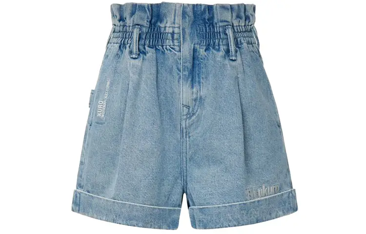 EVISU Denim Shorts Women's Blue Moderate Other