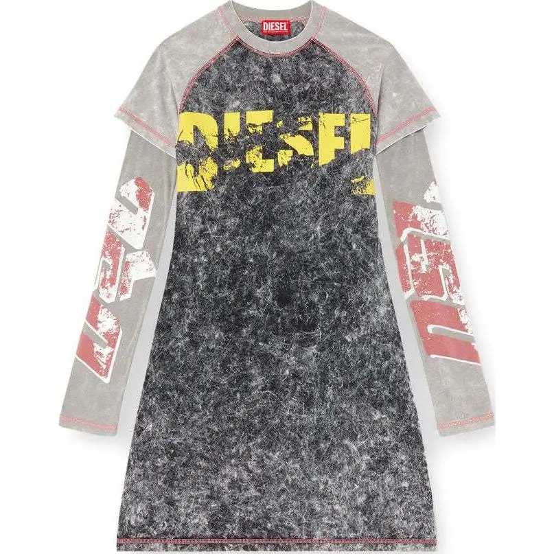 DIESEL Layered Mini Dress