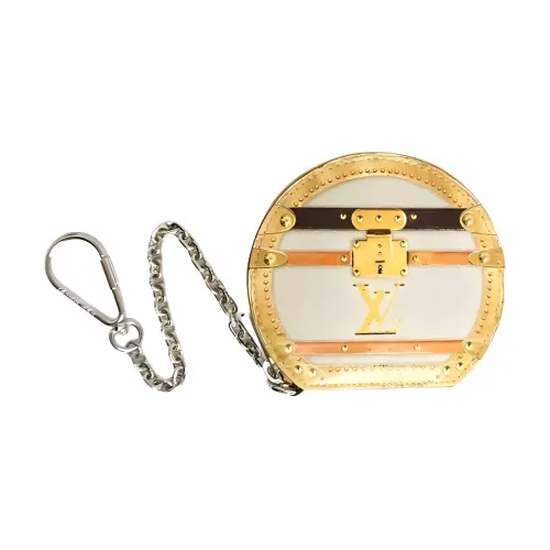 LOUIS VUITTON Coated Canvas Wallet Women's Gold